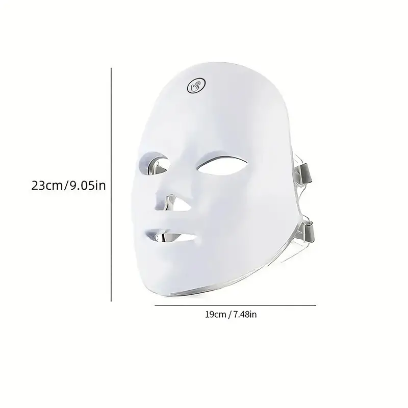 Rechargeable 7-Color LED Facial Mask | Photon Therapy for Skin Care