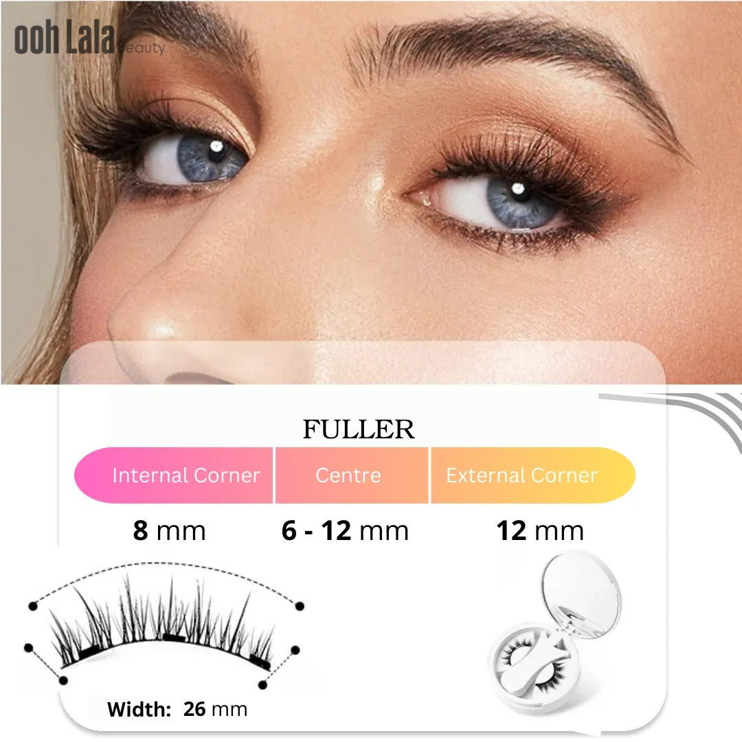 OohlalaBeauty Soft Magnetic Eyelashes with Applicator