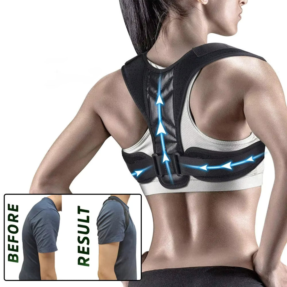 Unisex Posture Support Belt | Adjustable Back & Spine Alignment