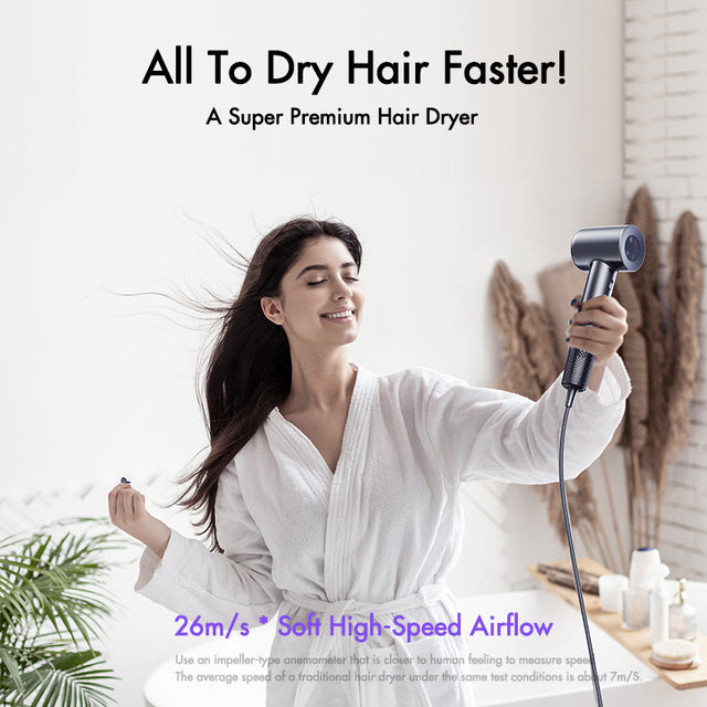 High-Speed Professional Hair Dryer 1500W | Negative Ion Quick-Dry Technology