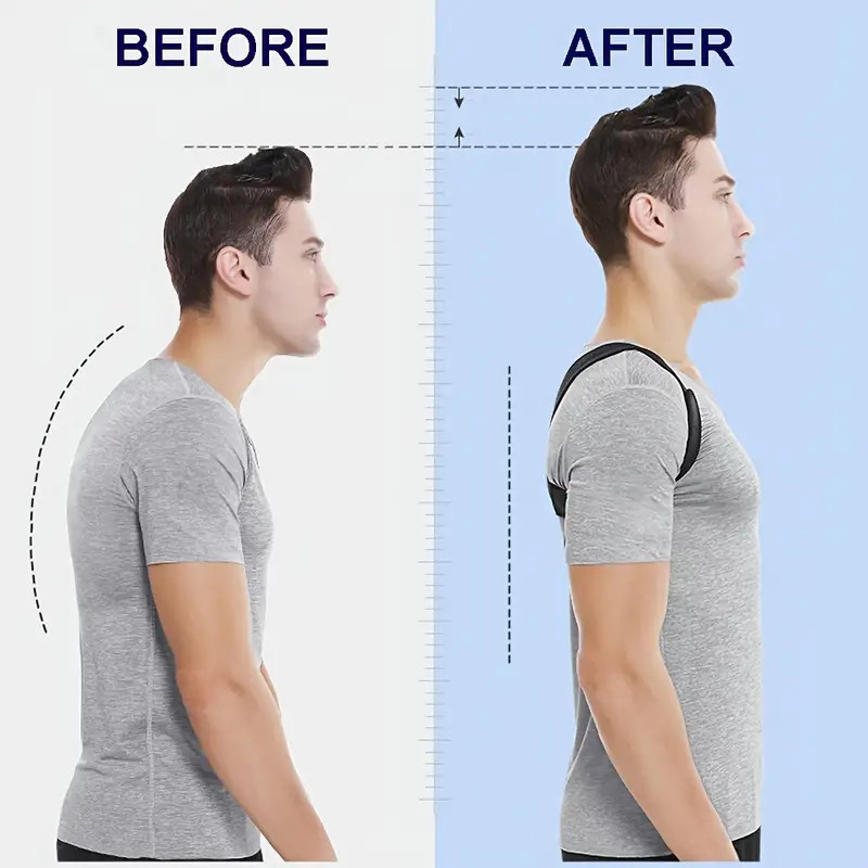 Unisex Posture Support Belt | Adjustable Back & Spine Alignment